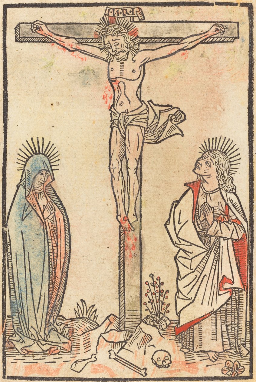 المسيح على الصليب ، ج. 1490. بواسطة غير معروف