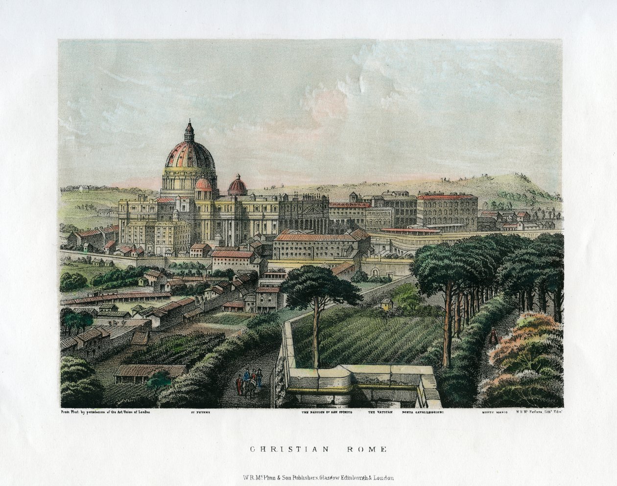 كريستيان روما ، إيطاليا ، c1865 بواسطة غير معروف