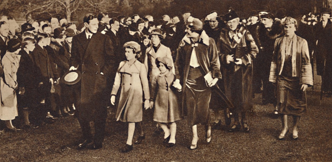 صباح عيد الميلاد ، Sandringham ، 1936 ، 1937 بواسطة غير معروف