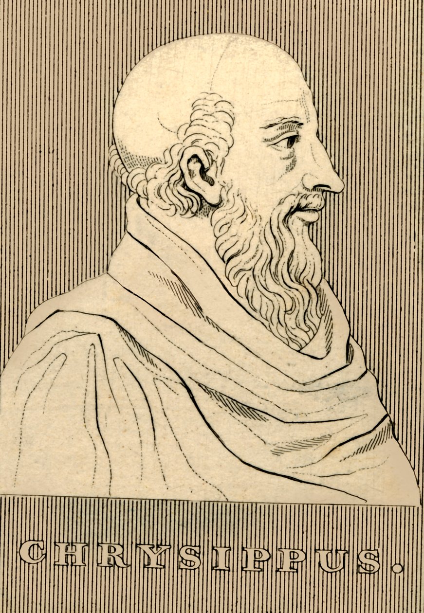 Chrysippus ، c279-206 قبل الميلاد ، 1830. بواسطة غير معروف