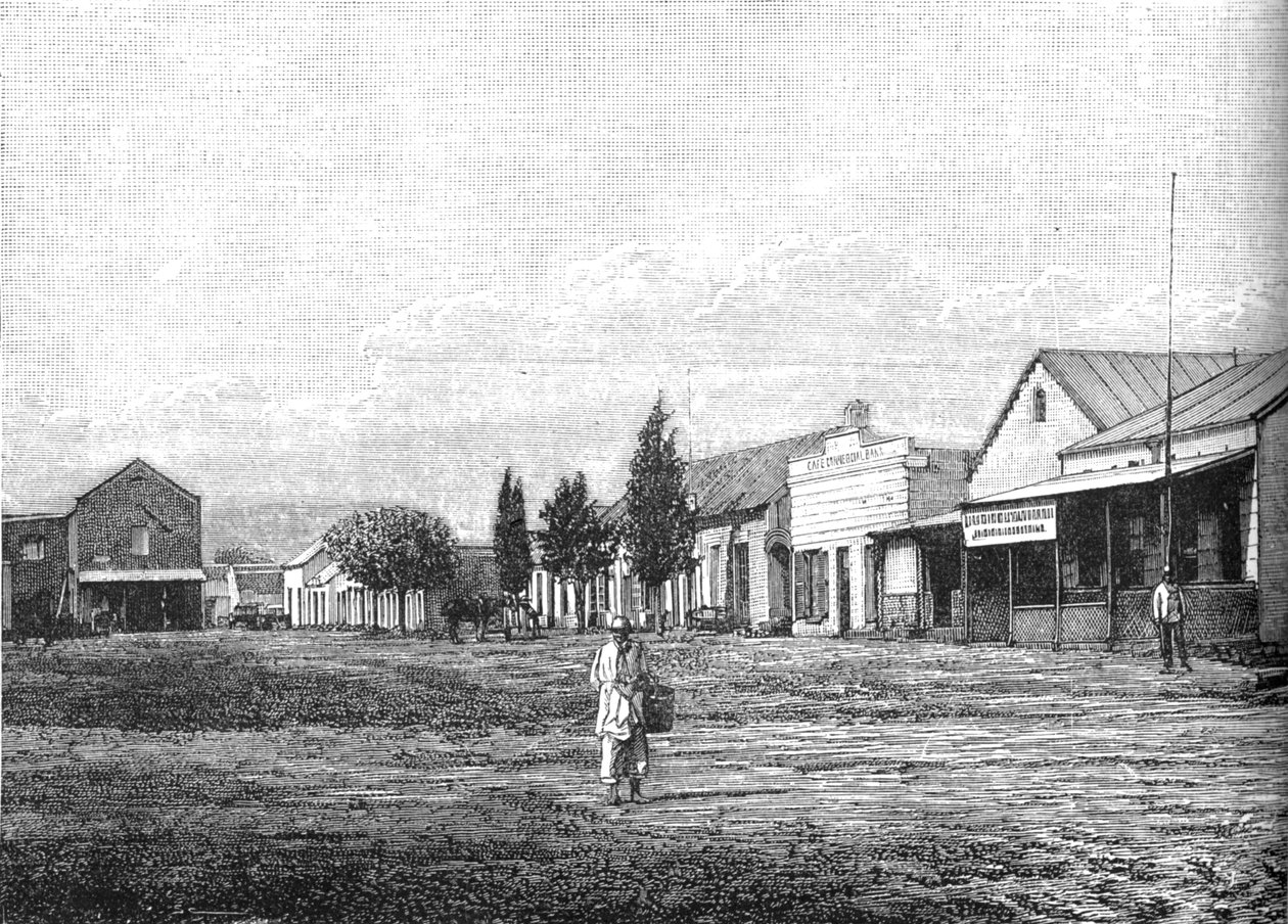ساحة الكنيسة ، بريتوريا ، c1880s بواسطة غير معروف