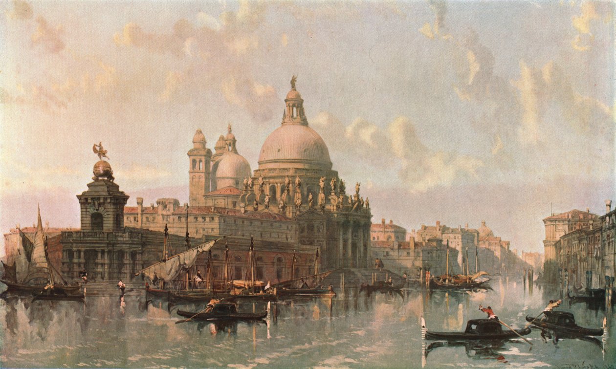 كنيسة سانتا ماريا ديلا سالوت ، البندقية ، 1862 ، c1902. بواسطة غير معروف