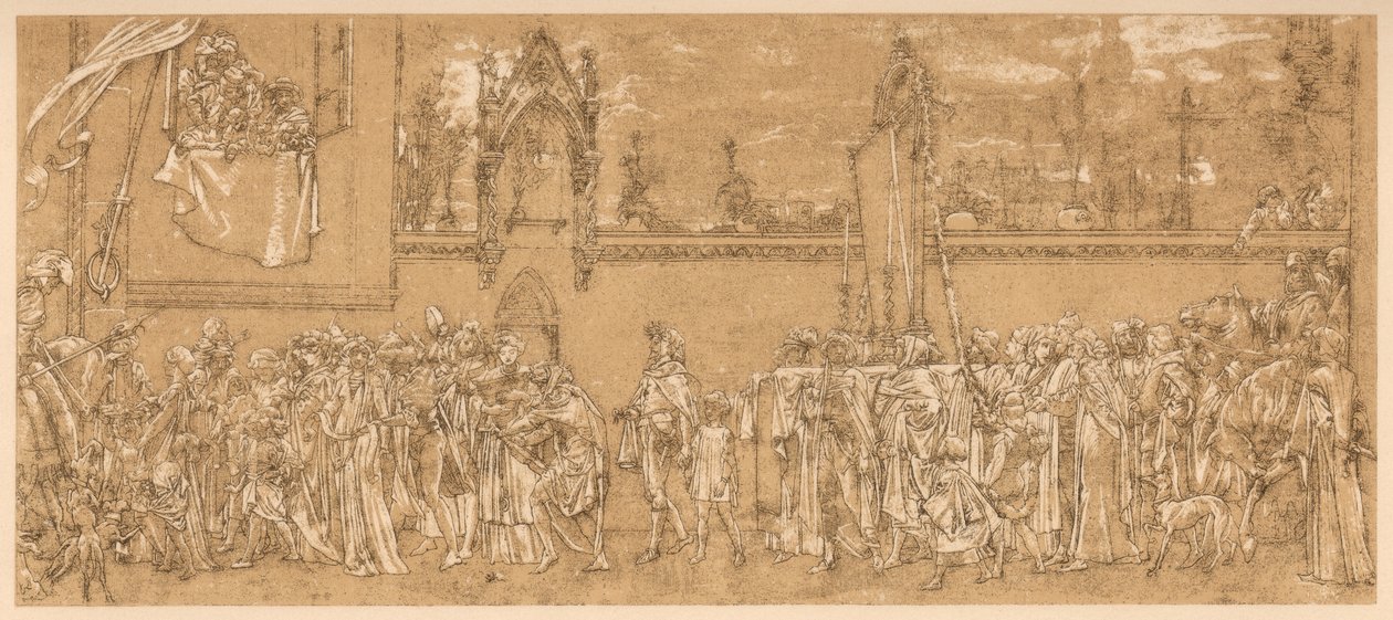 Cimabues احتفلت مادونا في موكب ... ، 1853-1855 c1880-1882 بواسطة غير معروف