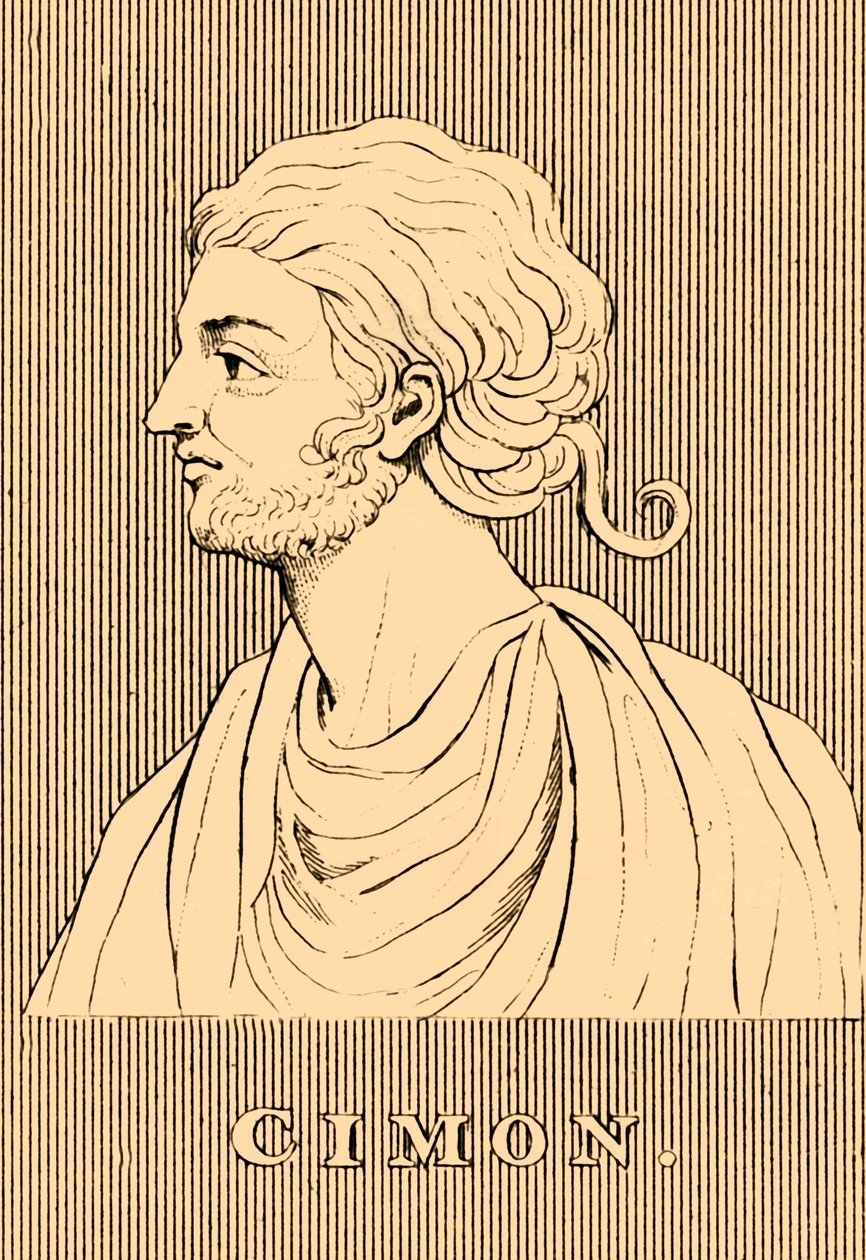 سيمون ، c510-450 قبل الميلاد ، 1830. بواسطة غير معروف