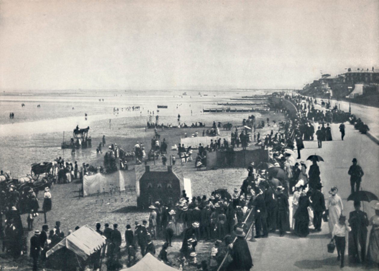 Cleethorpes - منظر على الرمال ، 1895 بواسطة غير معروف