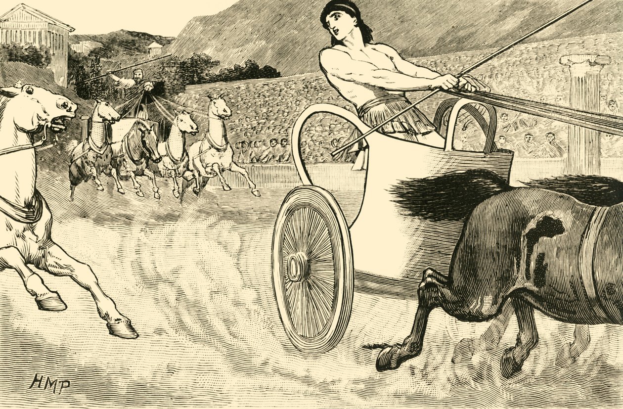 Clisthenes في الألعاب الأولمبية ، 1890. بواسطة غير معروف