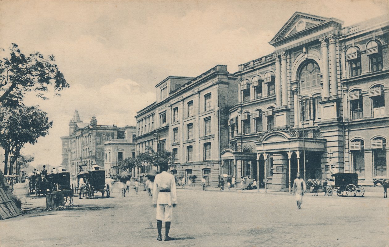 شارع كلايف ، كلكتا ، c1905. بواسطة غير معروف