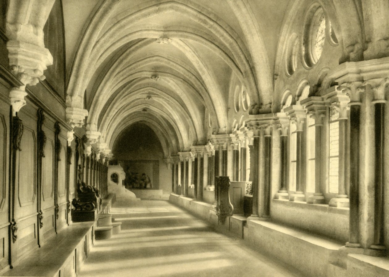 الأديرة ، دير Heiligenkreuz ، النمسا السفلى ، c1935. بواسطة غير معروف