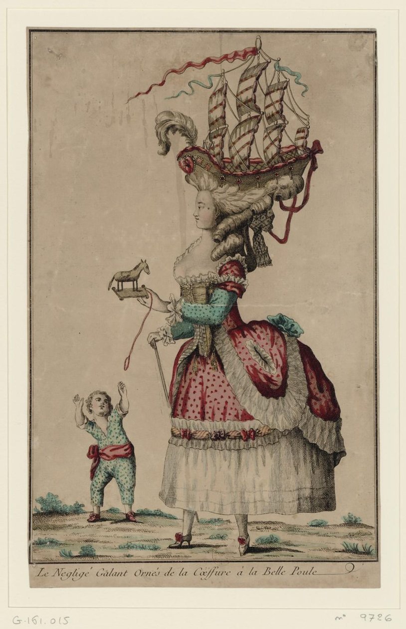 كوافير لا بيل بول 1778 بواسطة غير معروف