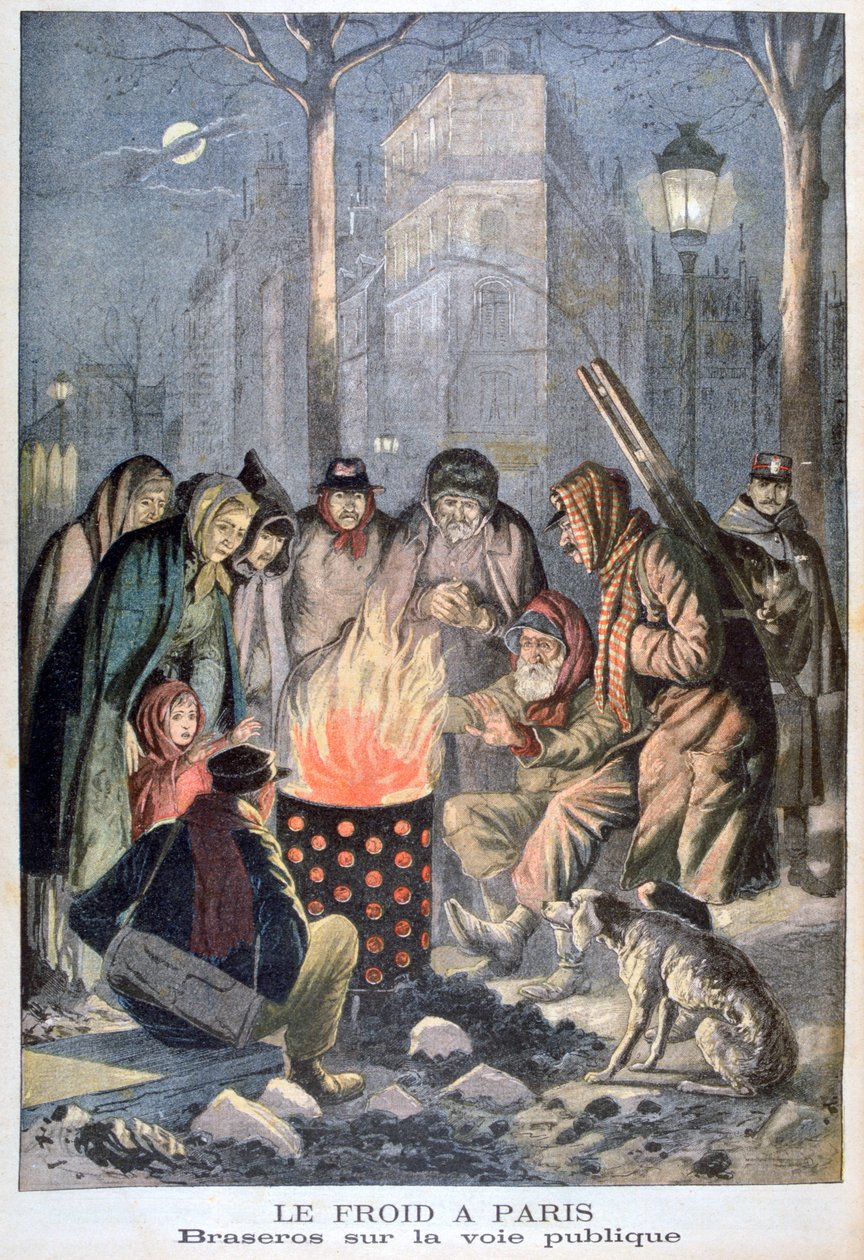 باريس الباردة ، 1902 بواسطة غير معروف