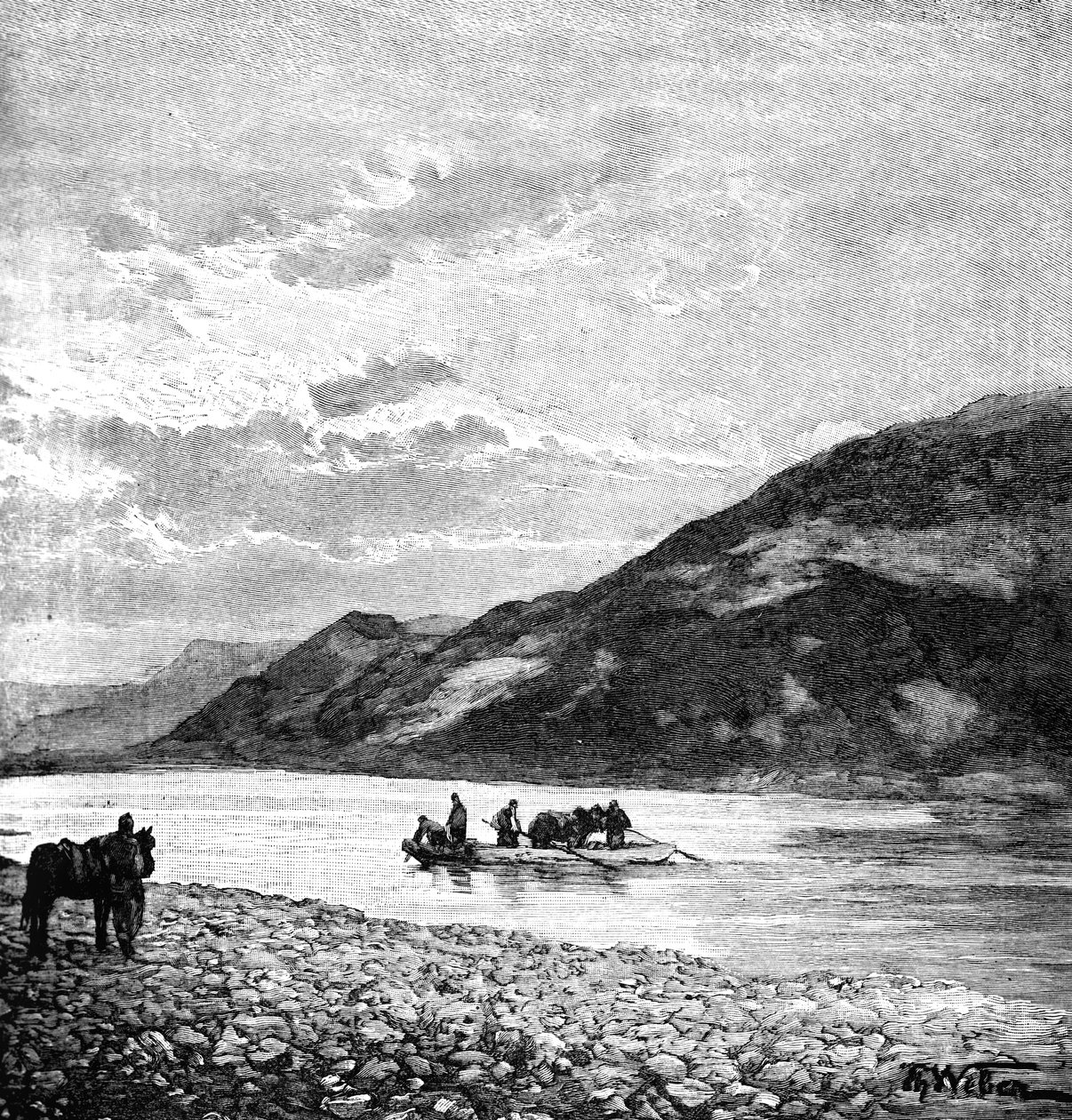كولون كورا ، الأرجنتين ، 1895 بواسطة غير معروف