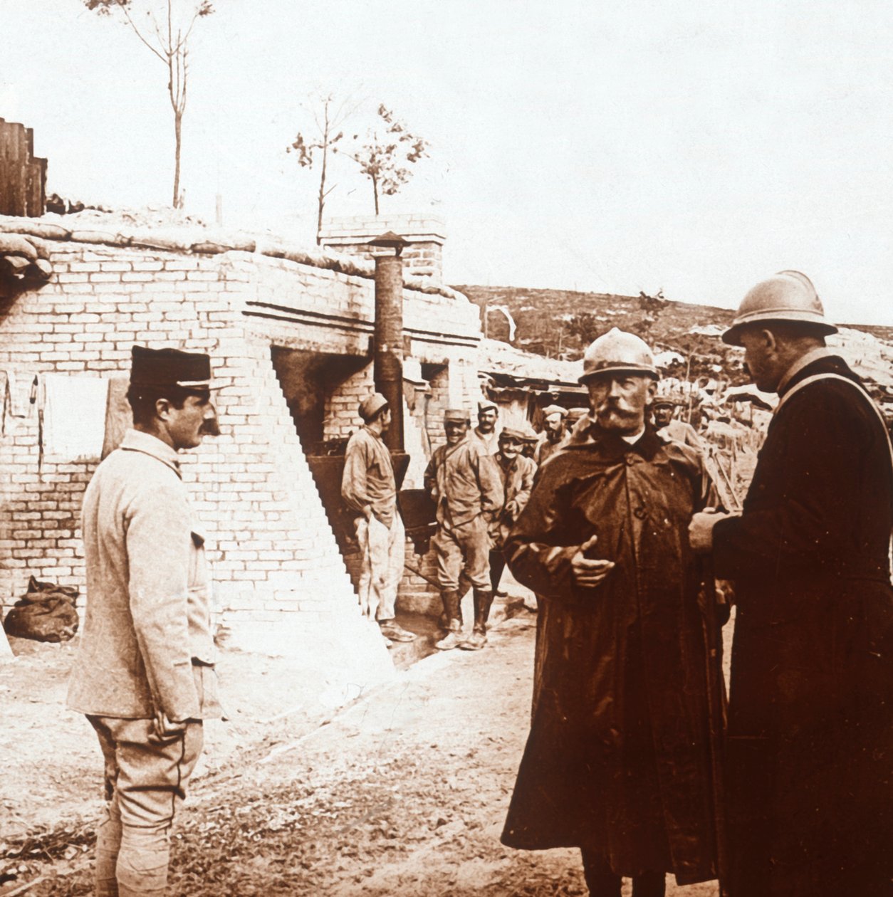 مركز القيادة ، الشمبانيا ، شمال فرنسا ، c1914-c1918 بواسطة غير معروف