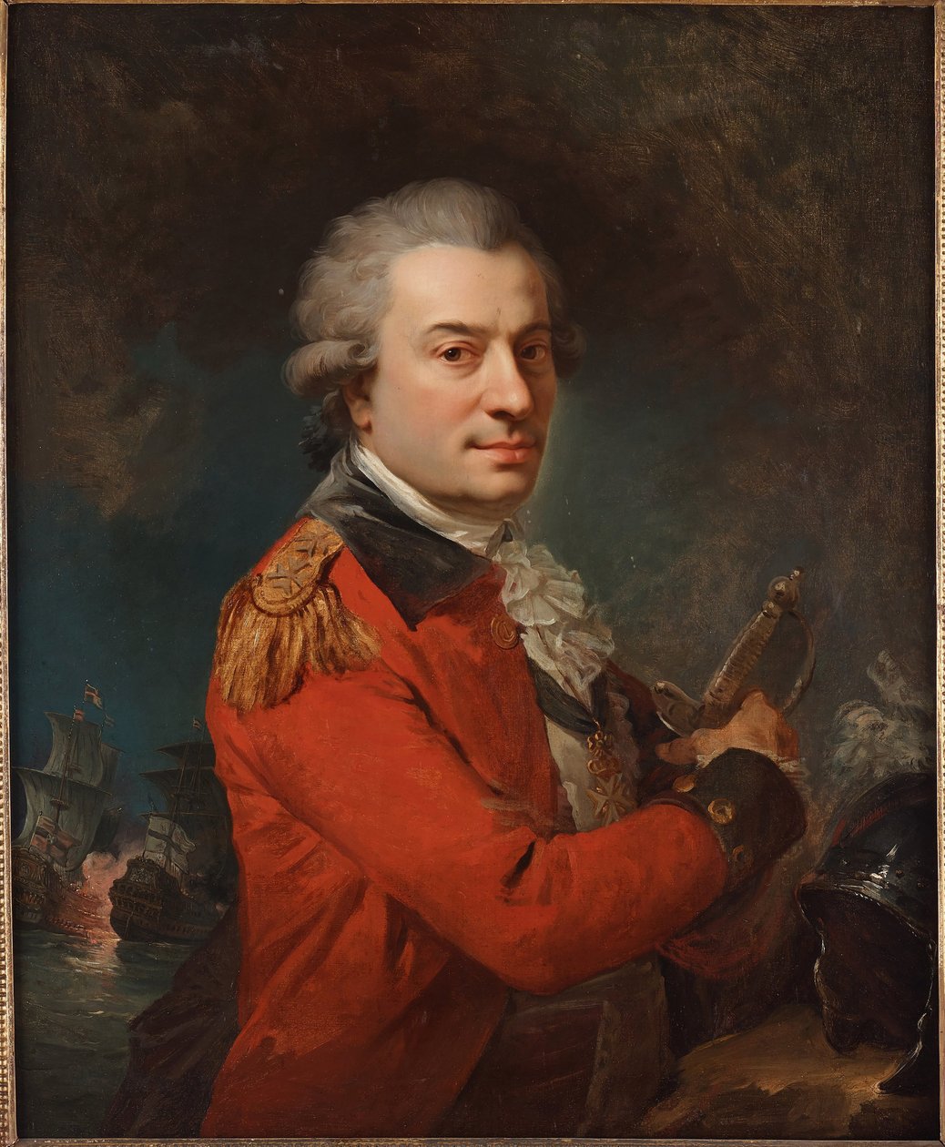 الكونت بيير أندريه دي سوفرين من سان تروبيه 1729-1788 ، منتصف القرن الثامن عشر. بواسطة غير معروف