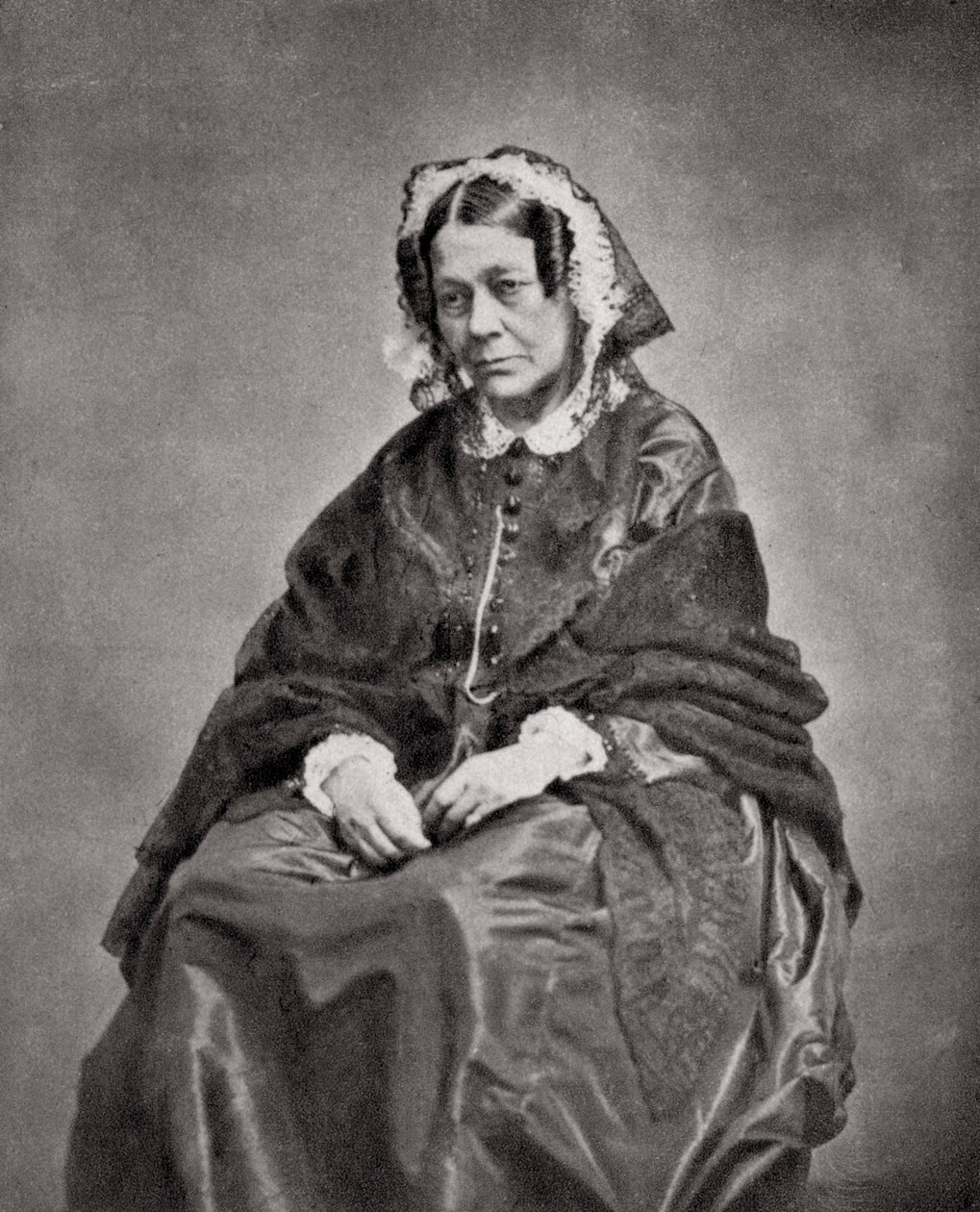 Comtesse de Segur ، كاتب فرنسي روسي المولد ، 1860 بواسطة غير معروف