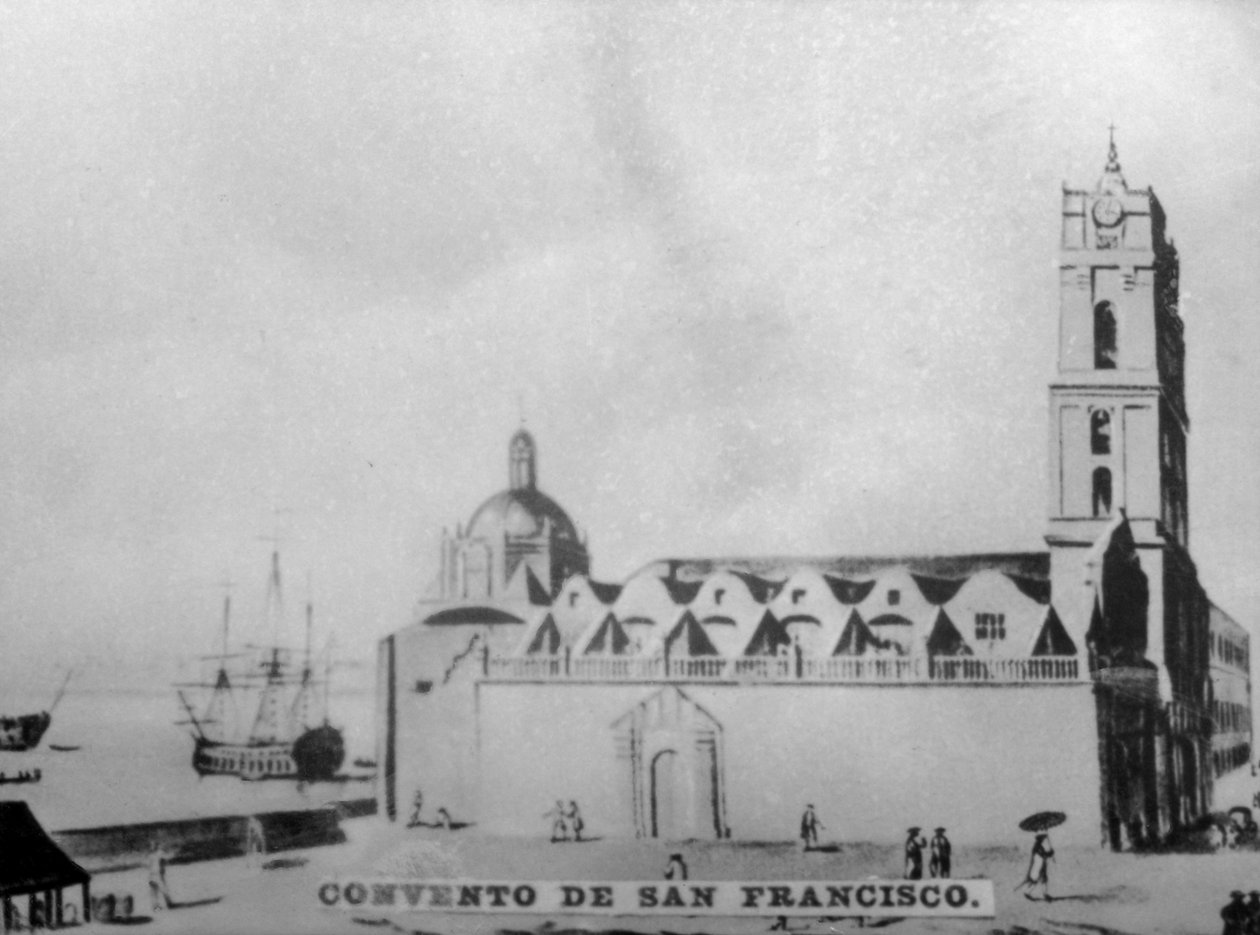 دير سانت فرانسيسكو ، 1738 ، 1920 بواسطة غير معروف