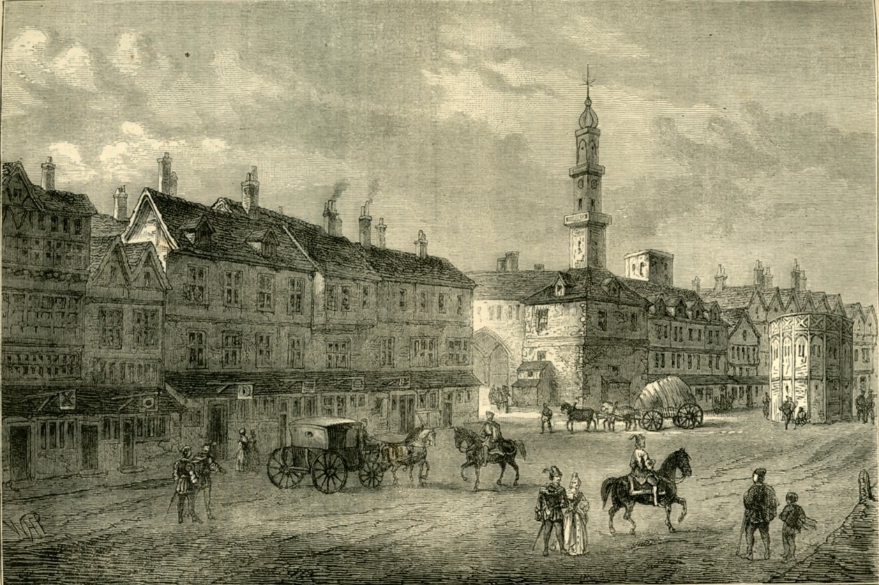 كورنهيل في 1630 ، c1872. بواسطة غير معروف
