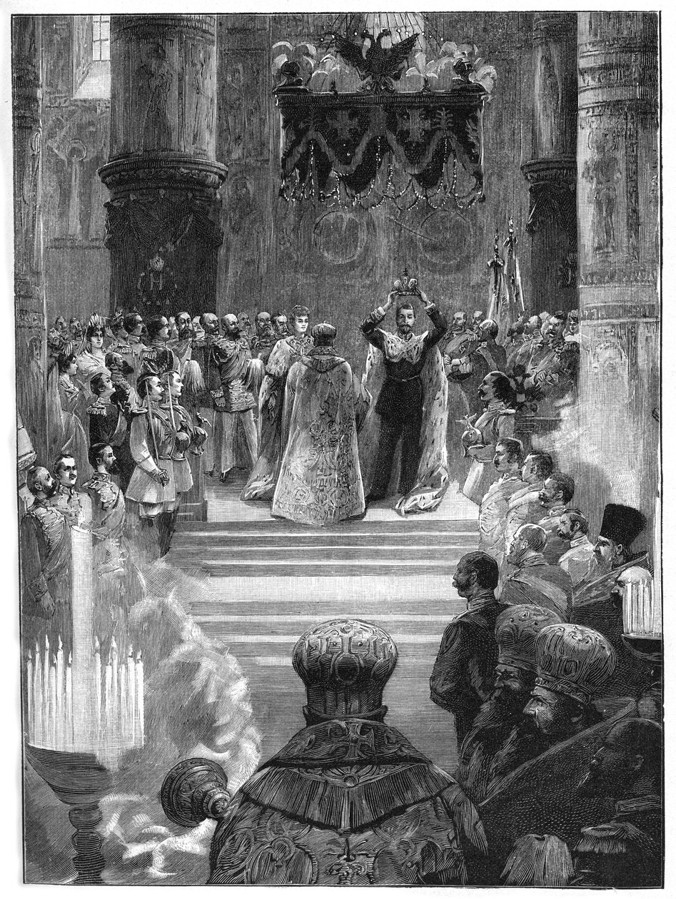 تتويج القيصر نيقولا الثاني ، 26 مايو 1896 ، 1900 بواسطة غير معروف