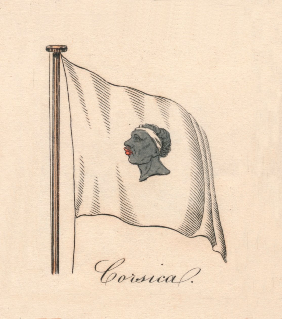 كورسيكا ، 1838 بواسطة غير معروف