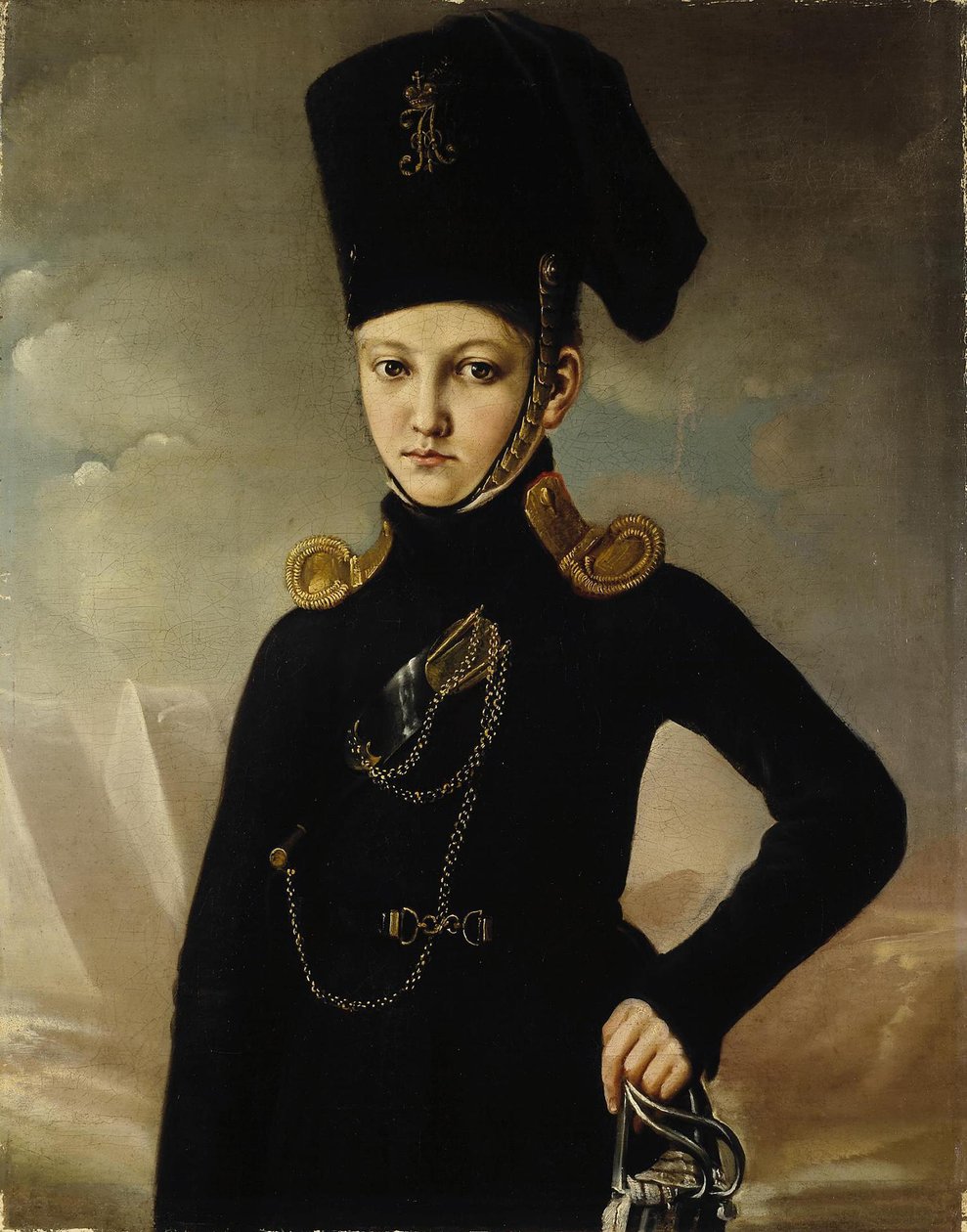 القوزاق أول فوج القوزاق الخيالي MA MA Dmitriev-Mamonov ، الربع الأول من القرن التاسع عشر بواسطة غير معروف