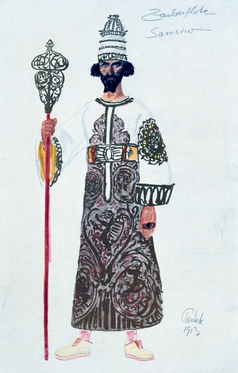 تصميم أزياء لساراسترو ، 1913 بواسطة غير معروف