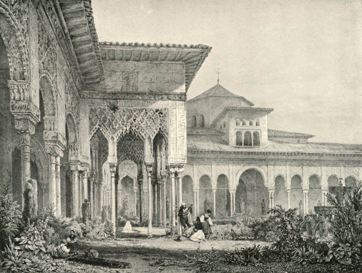 محكمة الأسود ، القرن التاسع عشر ، 1907. بواسطة غير معروف