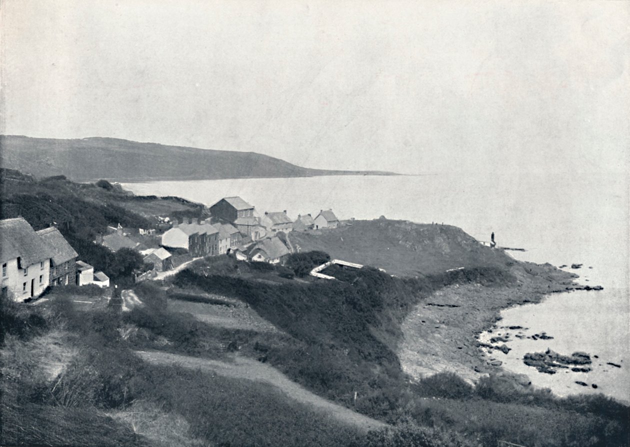 Coverack - ذا كوف آند فيليدج ، 1895 بواسطة غير معروف
