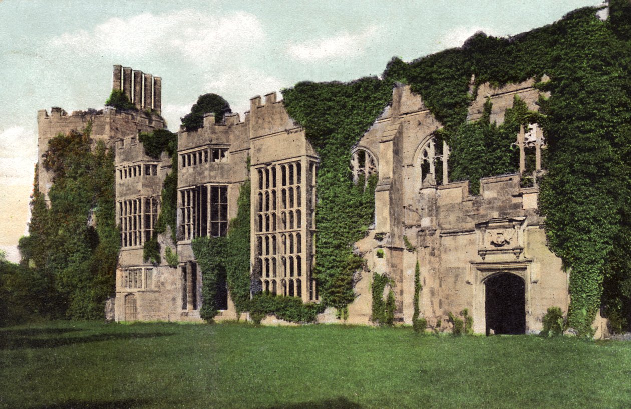 قلعة Cowdray ، Midhurst ، West Sussex ، c1900s-1920s بواسطة غير معروف