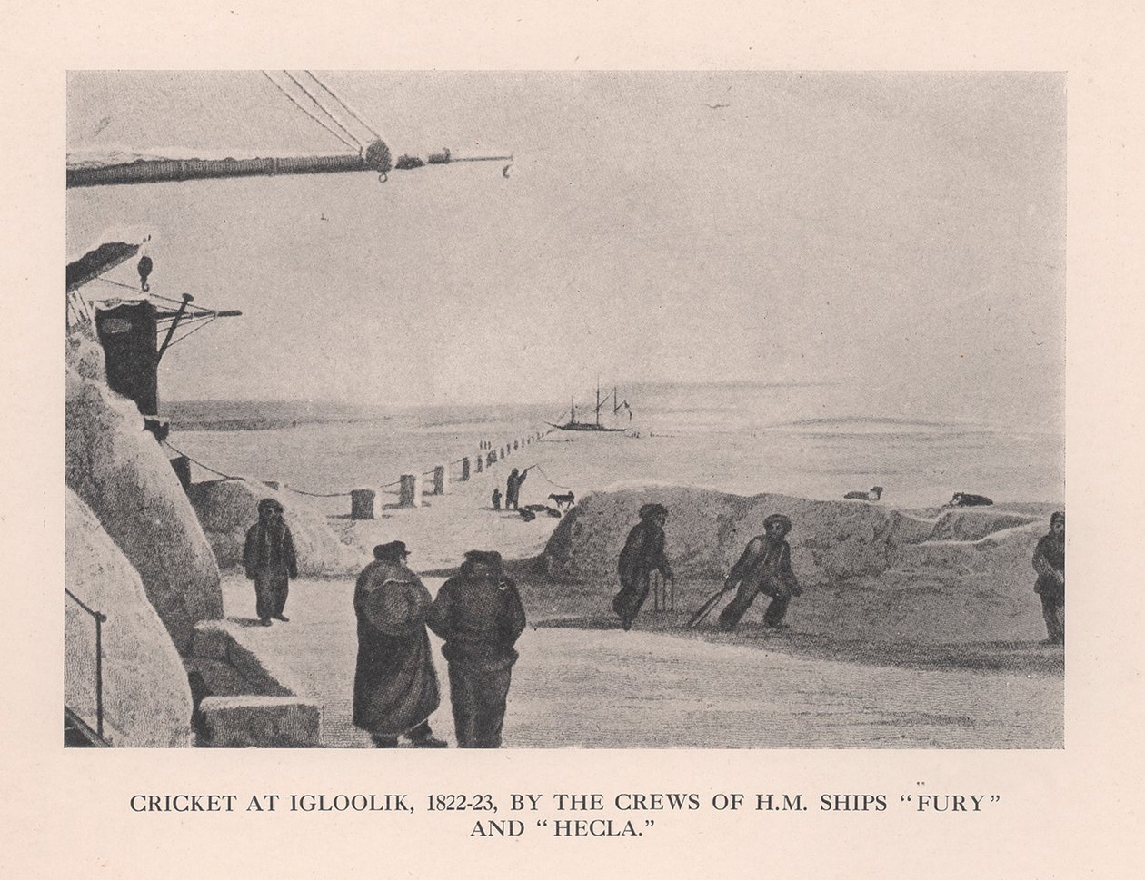 الكريكيت في Igloolik ، 1822-1823 1912. بواسطة غير معروف