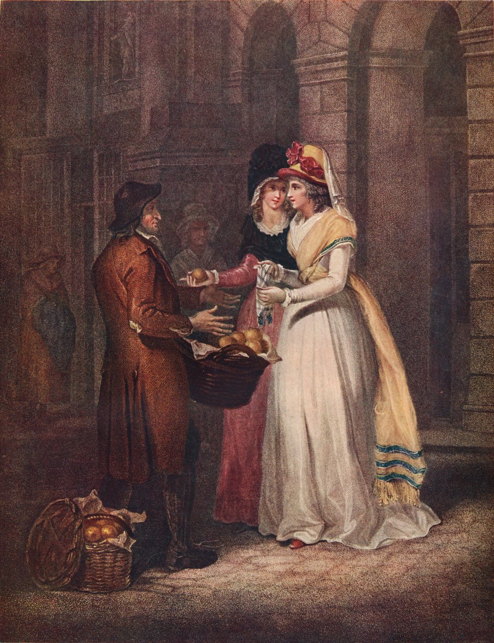 صرخات لندن ، اللوحة الثالثة ، برتقال الصين الحلو ، 1794 ، 1911 بواسطة غير معروف