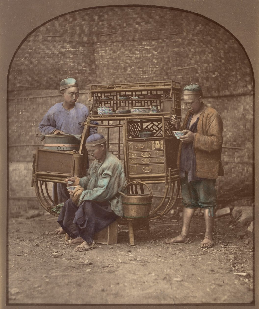 مطبخ متنقل ، 1870. بواسطة غير معروف