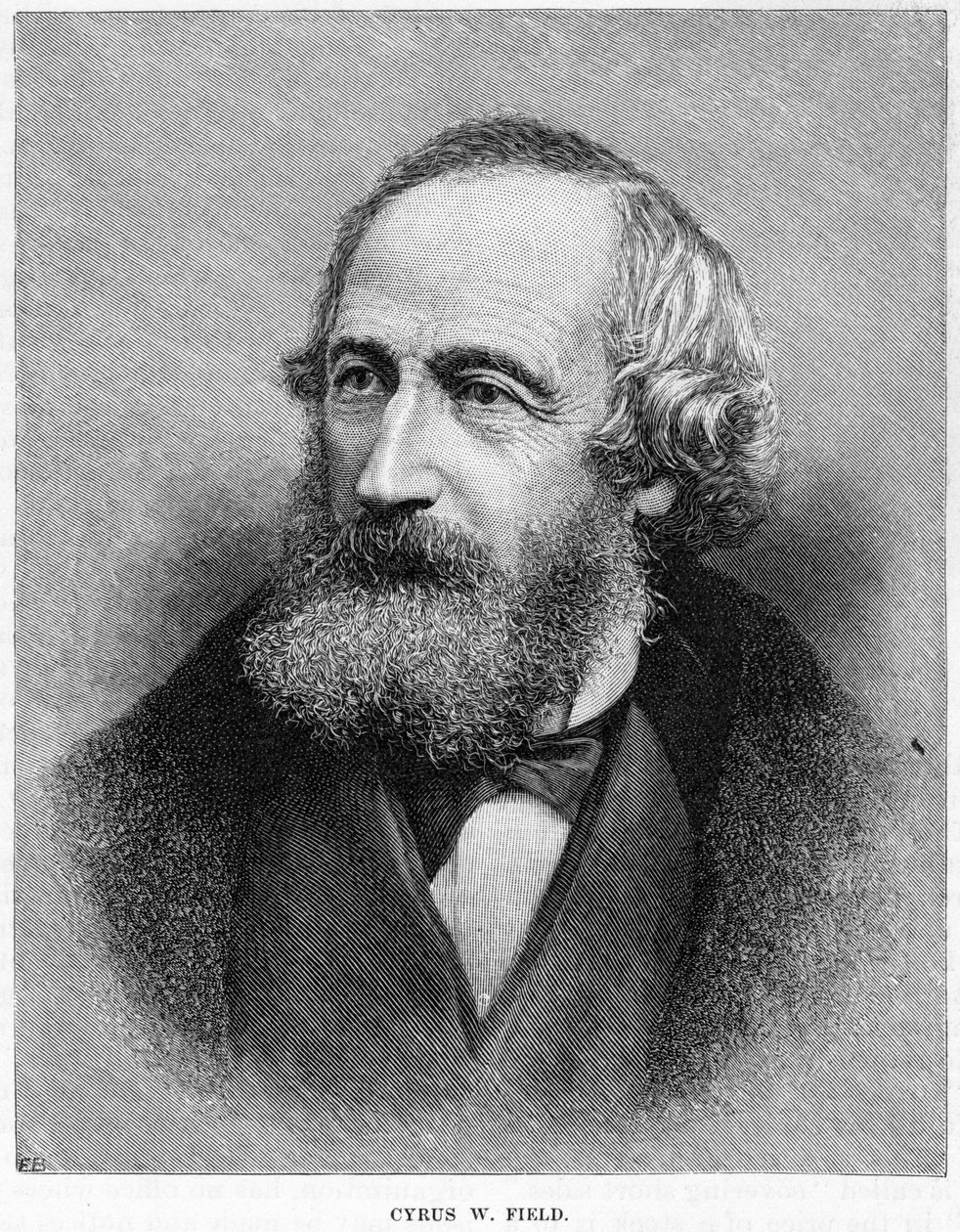 Cyrus W Field ، الممول الأمريكي ، القرن التاسع عشر بواسطة غير معروف