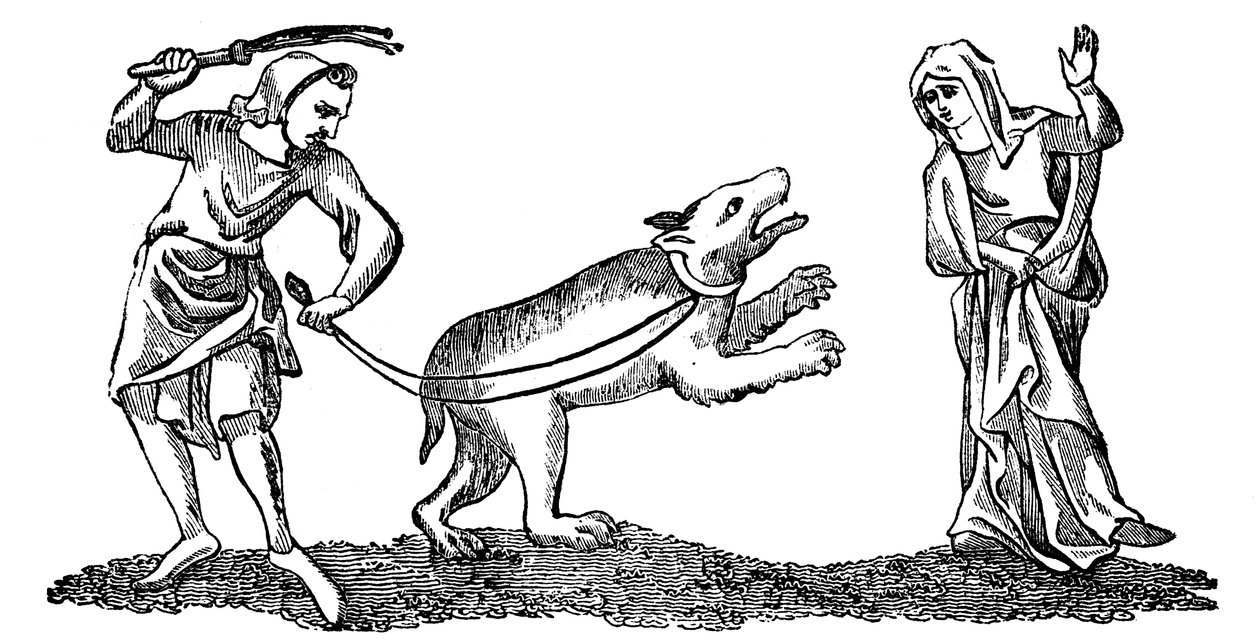الرقص على الدب ، 1833 بواسطة غير معروف