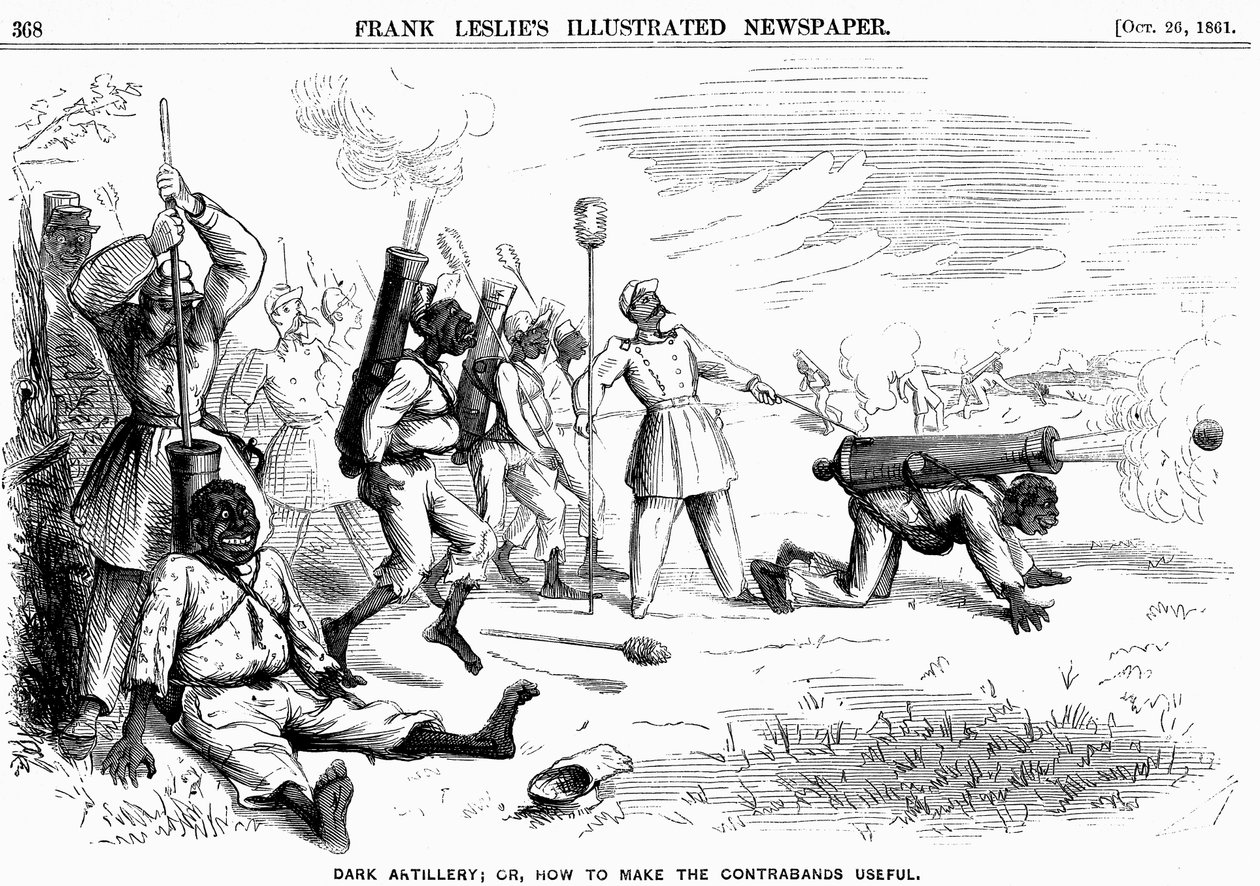 المدفعية المظلمة ، أو ، كيف تجعل الممنوعات مفيدة ، الحرب الأهلية الأمريكية ، 1861 بواسطة غير معروف