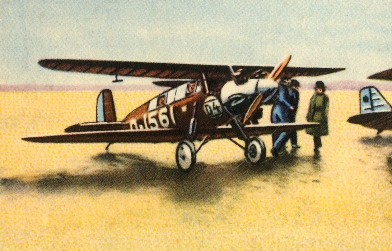 دارمشتات D-18 ، طائرة ذات سطحين ، 1920 ، 1932. بواسطة غير معروف
