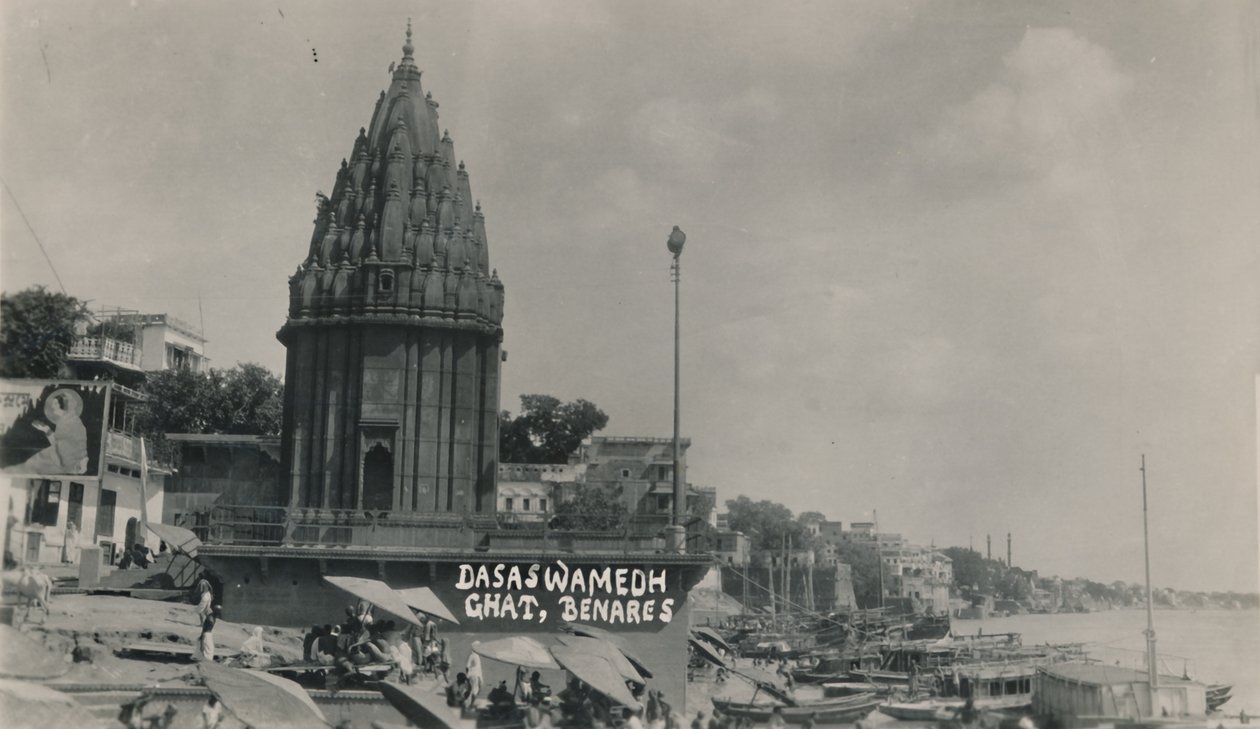 Dasaswamedh Ghat، Benares. بواسطة غير معروف