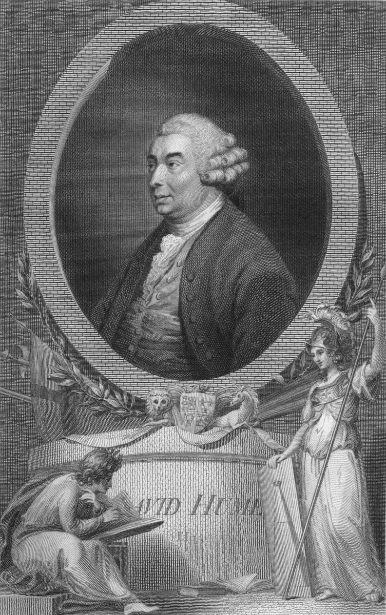 ديفيد هيوم ، 1788 بواسطة غير معروف