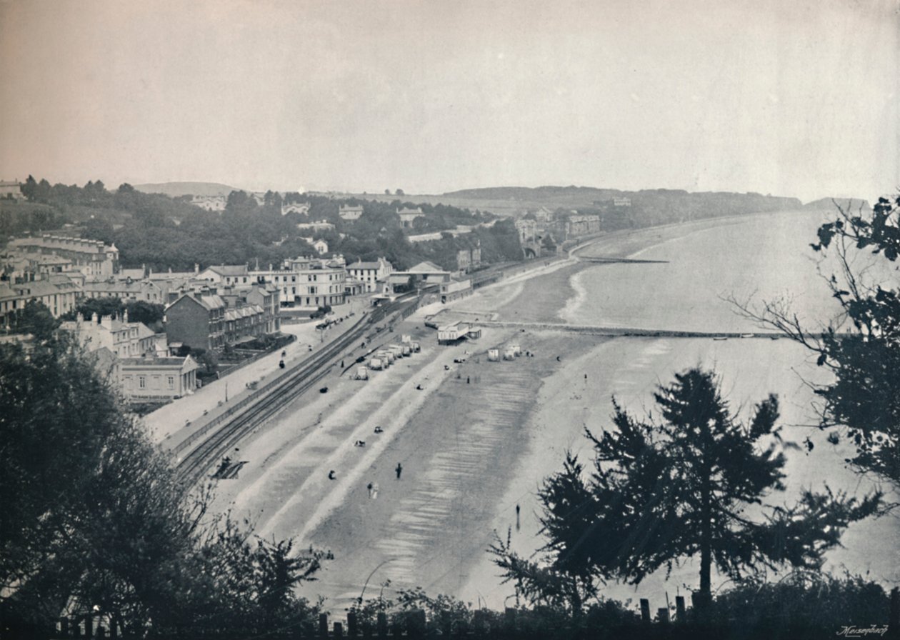 Dawlish - منظر عام ، 1895 بواسطة غير معروف