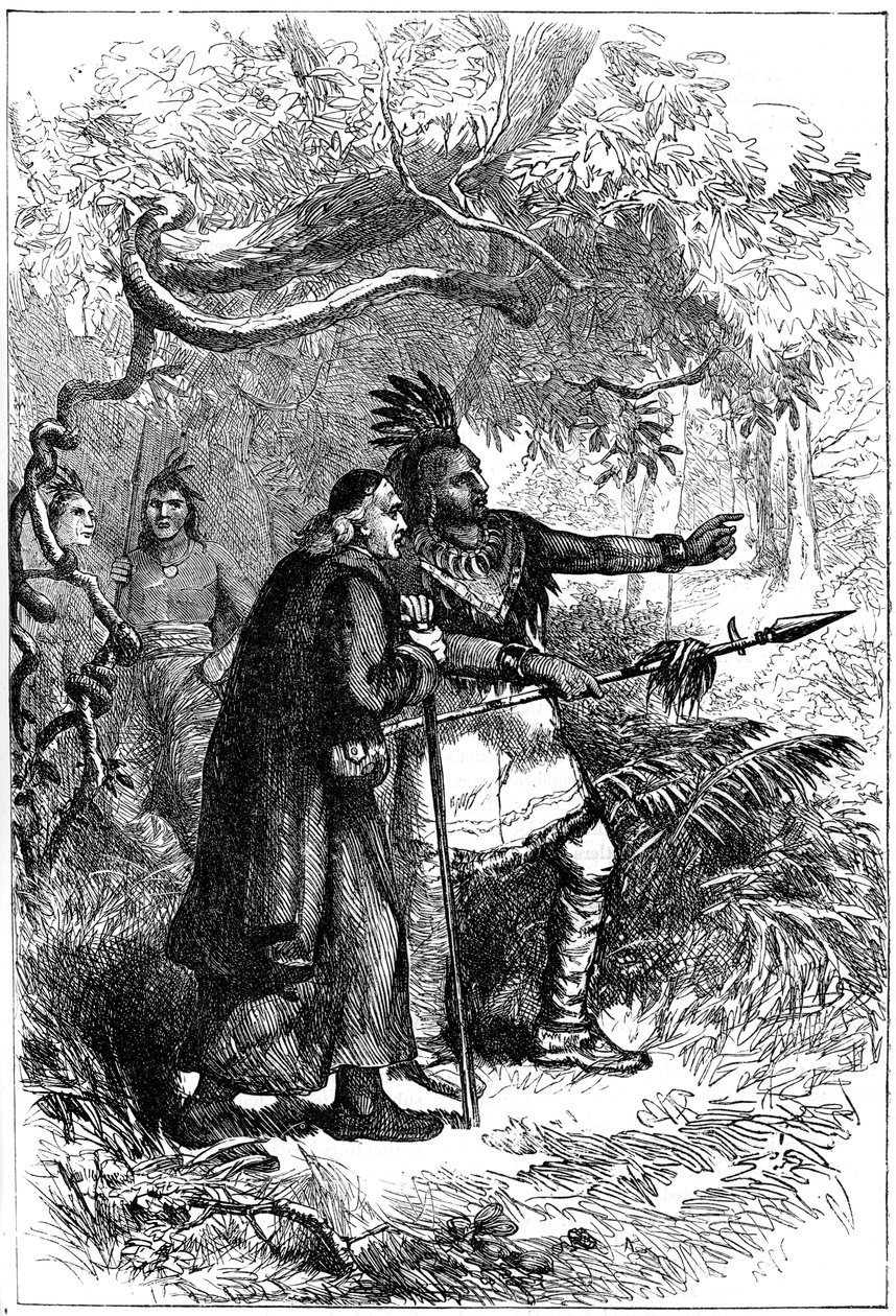 تم إرسال De Lamberville بعيدًا بواسطة Onondagas ، أواخر القرن السابع عشر أو أوائل القرن الثامن عشر c1880 بواسطة غير معروف