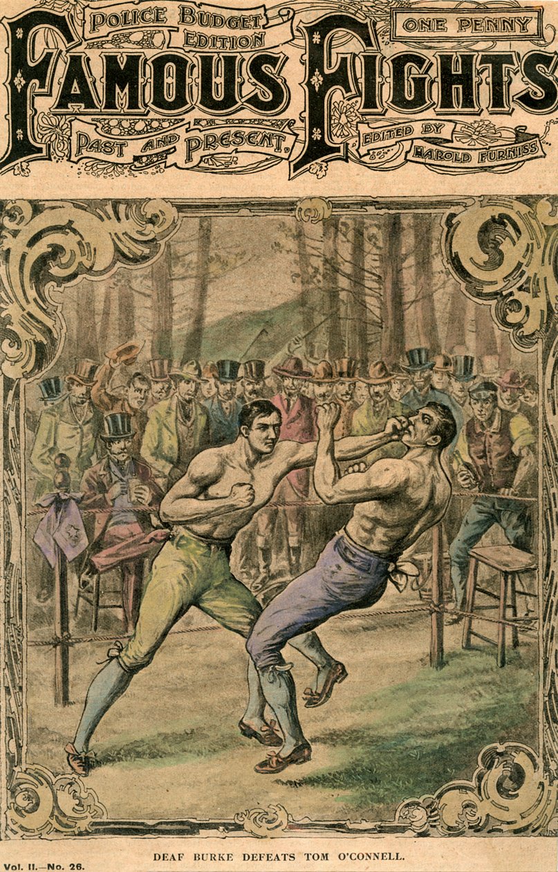 يهزم الصم بورك توم أوكونيل ، 1837 أواخر القرن التاسع عشر أو أوائل القرن العشرين بواسطة غير معروف