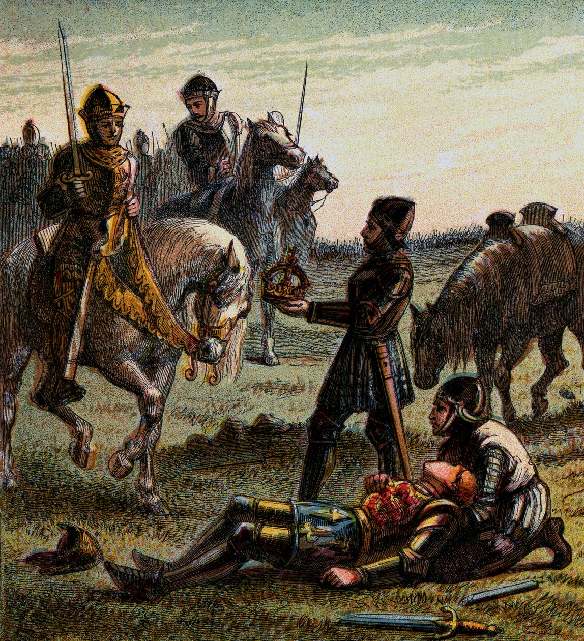وفاة ريتشارد الثالث ، 1485 ، c1850 بواسطة غير معروف