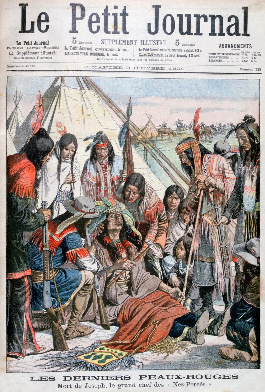 وفاة جوزيف ، رئيس نيز بيرس ، 1904 بواسطة غير معروف