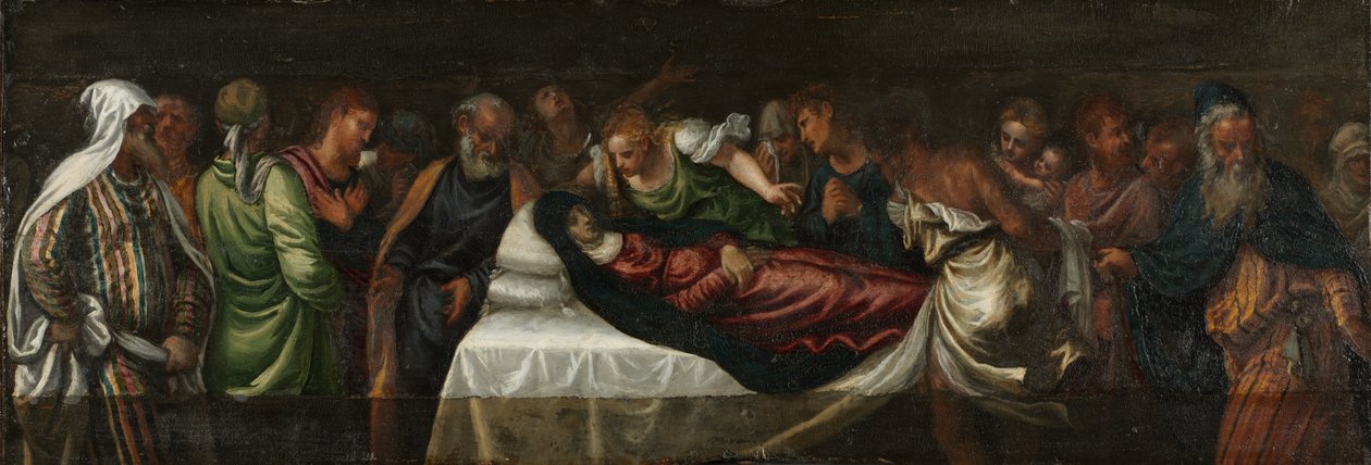 وفاة العذراء ، منتصف 1500s. بواسطة غير معروف