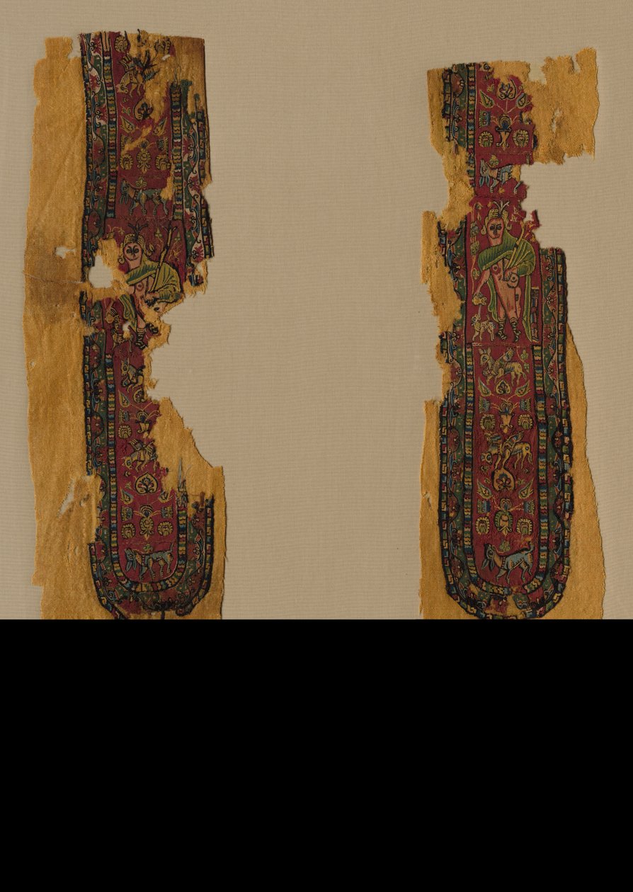 زخارف وأكمام من سترة ، 700. بواسطة غير معروف