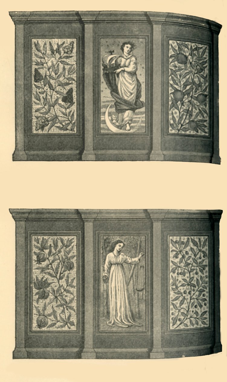 زينة غرفة الطعام الغربية ، متحف جنوب كنسينغتون ، c1865 ، 1881. بواسطة غير معروف
