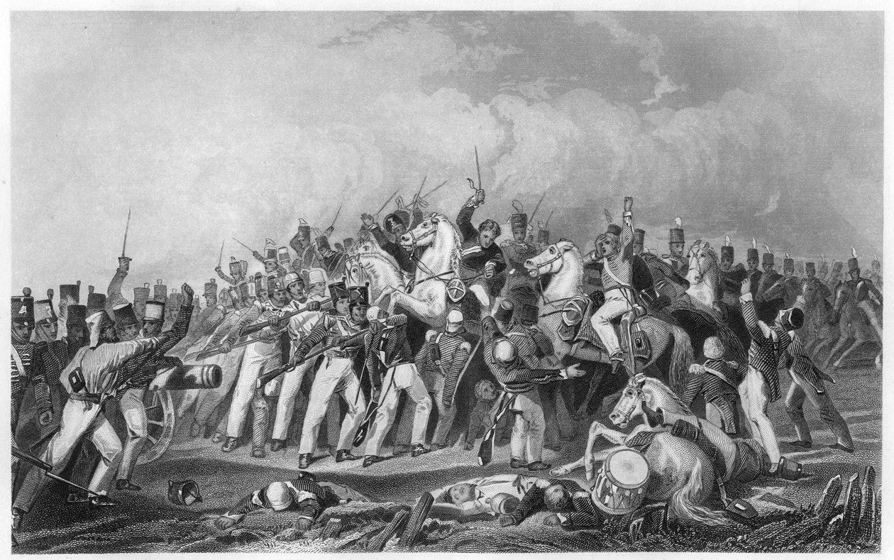 هزيمة Sealkote Mutineers بواسطة عمود الجنرال نيكولسون ، 1857 ، c1860 بواسطة غير معروف