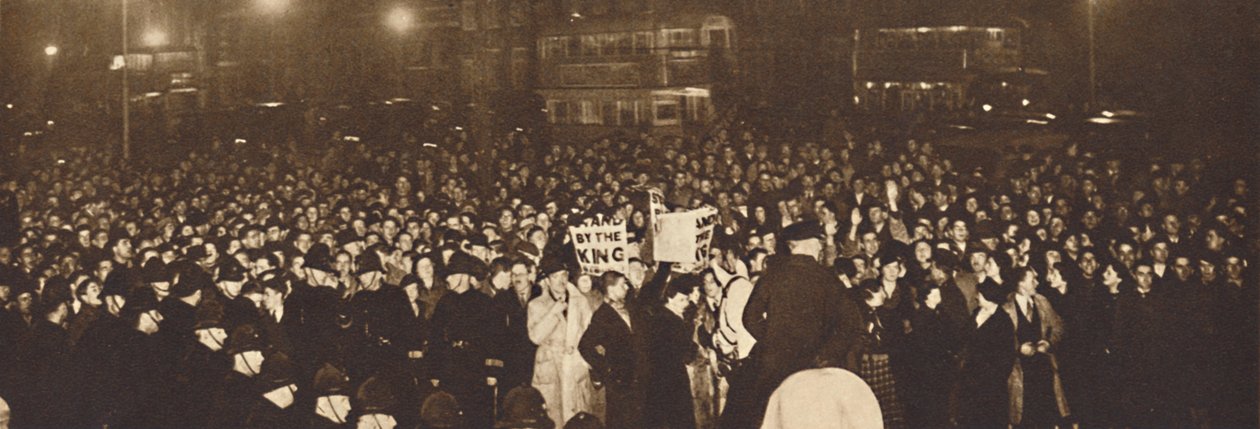 مظاهرة في وايتهول ، 10 ديسمبر 1936 ، 1937 بواسطة غير معروف