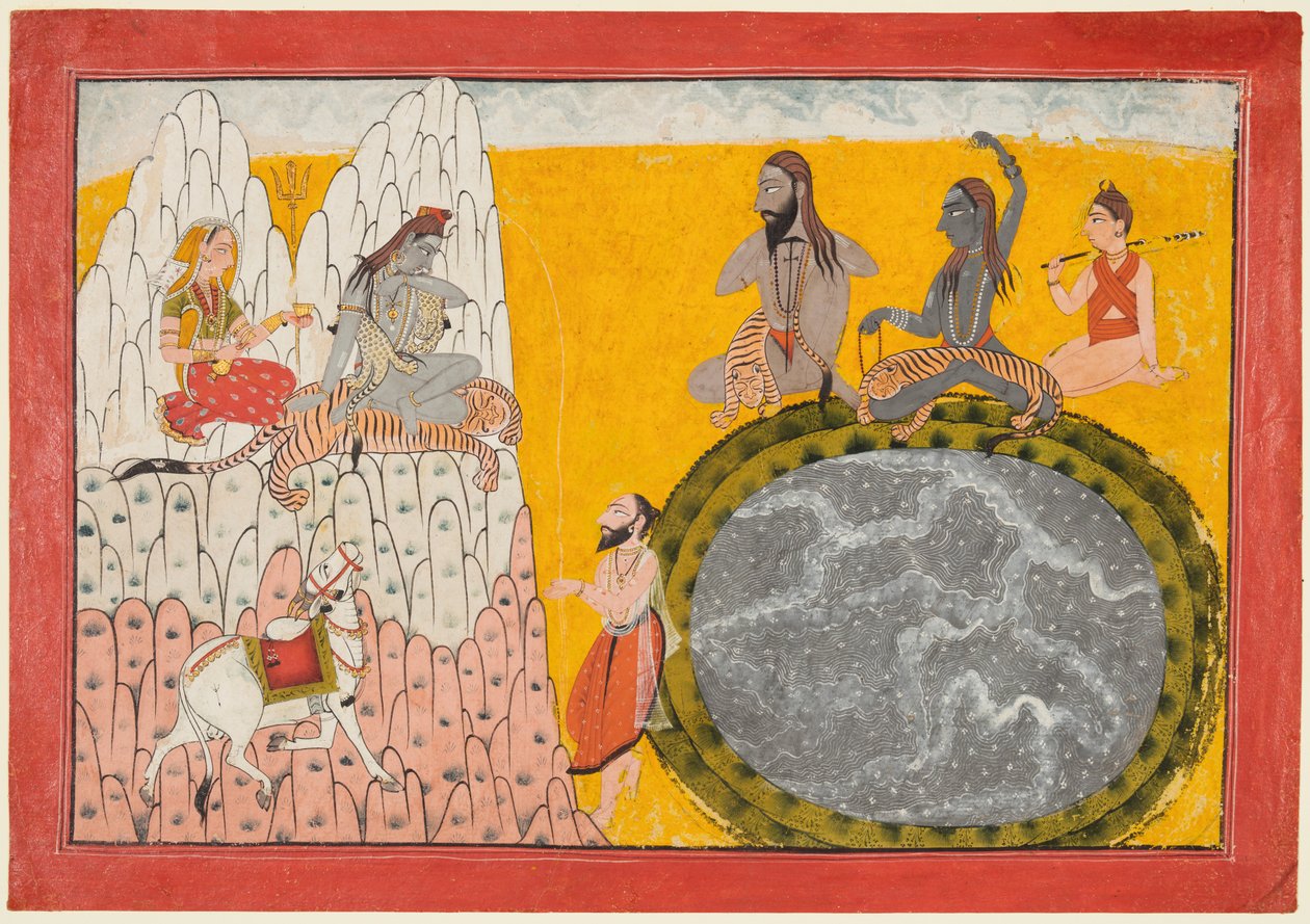 نزول الغانج ، ج. 1700-10. بواسطة غير معروف