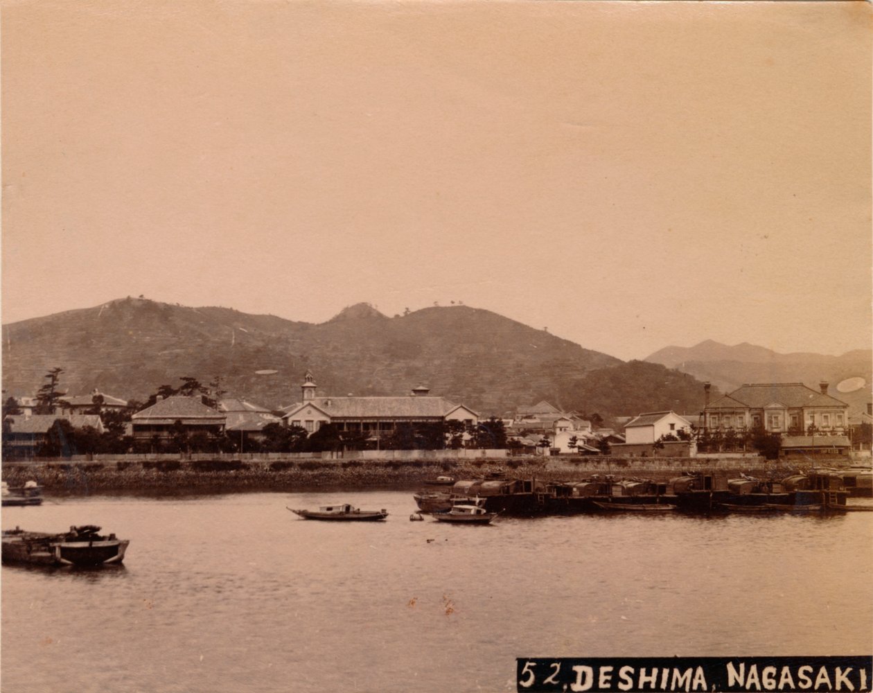 ديشيما ، ناغازاكي ، c1890-1900 بواسطة غير معروف