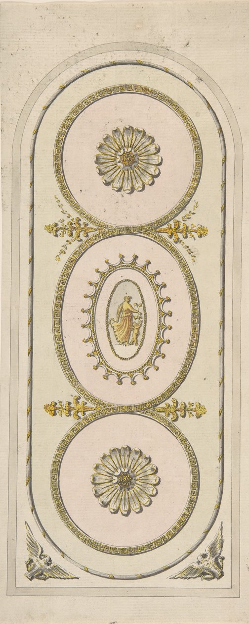 تصميم لوحة ، 1748-92. بواسطة غير معروف