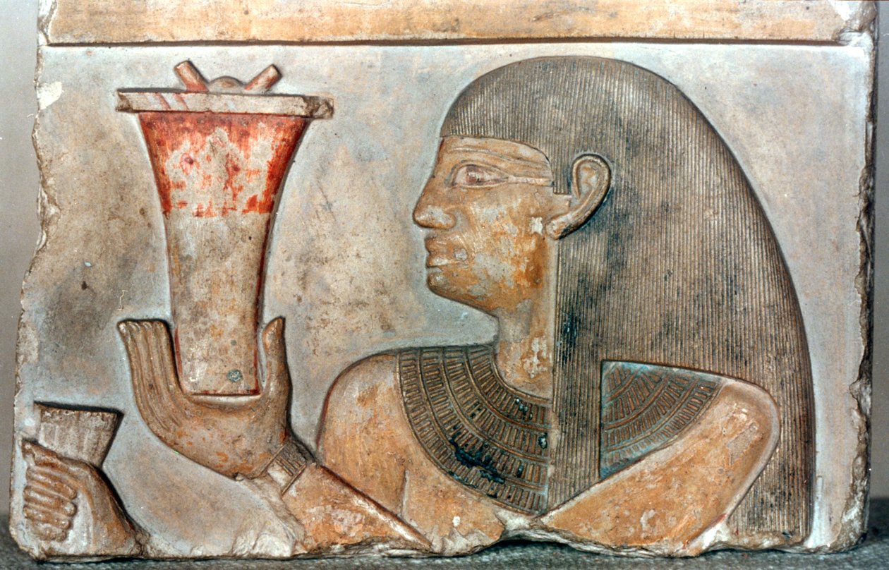 تفاصيل نقش بارز من البحرين ، مصر ، القرن 22 إلى 20 قبل الميلاد بواسطة غير معروف